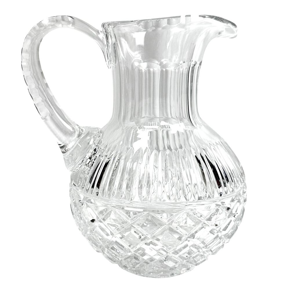 Versailles by Crystal Clear Industries 60 OZ Heavy Sparkling Crystal Pitcher!